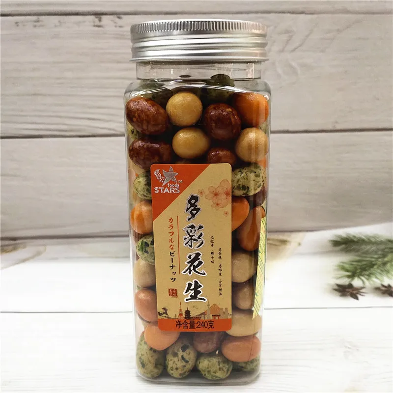 240g Multicolor Coated Peanuts (24 cans/case)